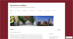 Desktop Screenshot of mccuistonlaw.com